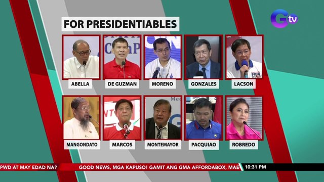 Mga aktibidad ng presidential at VP candidates ngayong bisperas ng pagtatapos ng campaign period | SONA