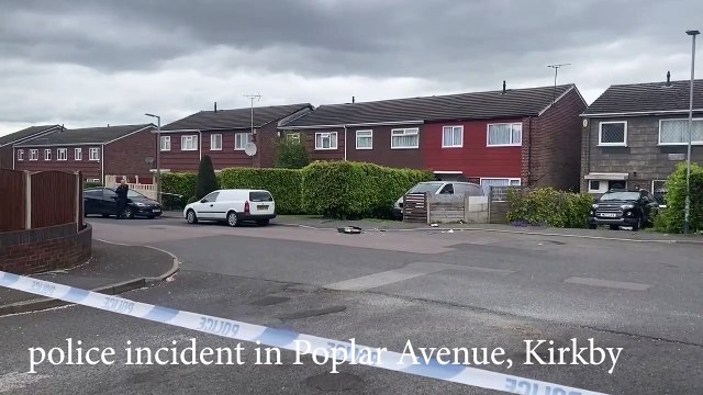 Nottinghamshire Police attend incident on Poplar Avenue, Kirkby