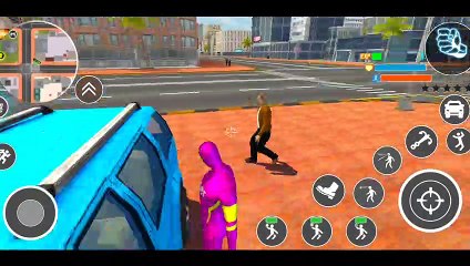 Superhero Police Rope Vegas Gangster Crime Simulator Game