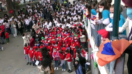 Video herunterladen: Monreale, a scuola un murales in memoria di Francesca Morvillo