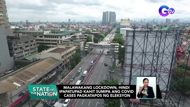 Malawakang lockdown, hindi ipapatupad kahit sumipa ang COVID cases pagkatapos ng Eleksyon | SONA