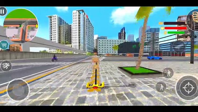 Amazing Miami Spider Rope Hero Gangster Fighting Crime Simulator Game