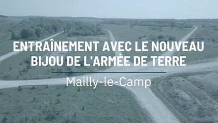 Entraînement avec le nouveau bijou de l'Armée de Terre
