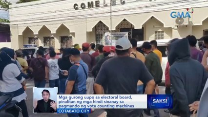 Mga gurong uupo sa electoral board, pinalitan ng mga hindi sinanay sa pagmando ng vote counting machines | Saksi