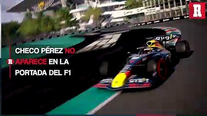 Checo Pérez fuera de la portada de la F1 2022