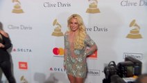 Pregnant Britney Spears Wears Nothing As She Snuggles Sweet Dog Sawyer