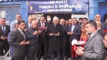 AK Partili Yıldırım, partisinin ve Memur-Sen'in hizmet binasının açılışını yaptı