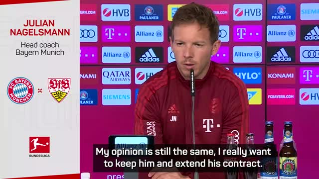 Nagelsmann hints at positive Lewandowski contract talks