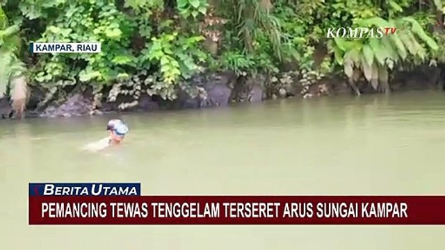 Usaha Tim Basarnas untuk Temukan Jenazah Pemancing yang Terseret Arus