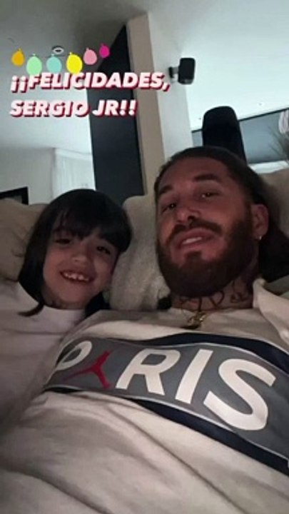 Sergio Ramos fête les 8 ans de son fils, Sergio...