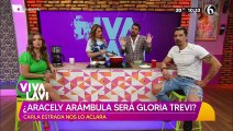 ¿Aracely Arámbula interpretará a Gloria Trevi? Carla Estrada lo aclara