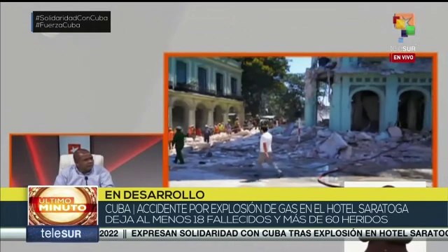 Cuba: Gobernador de La Habana informa acerca de sucesos ocurridos en Hotel Saratoga