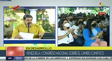 Nicolás Maduro participa en el Congreso Nacional de Investigadores sobre el Cambio Climático