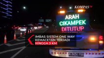 Macet Hingga 3 KM, Warga Kebingungan Cari Jalan Alternatif Akibat Sistem 'One Way' di Tol Cikampek