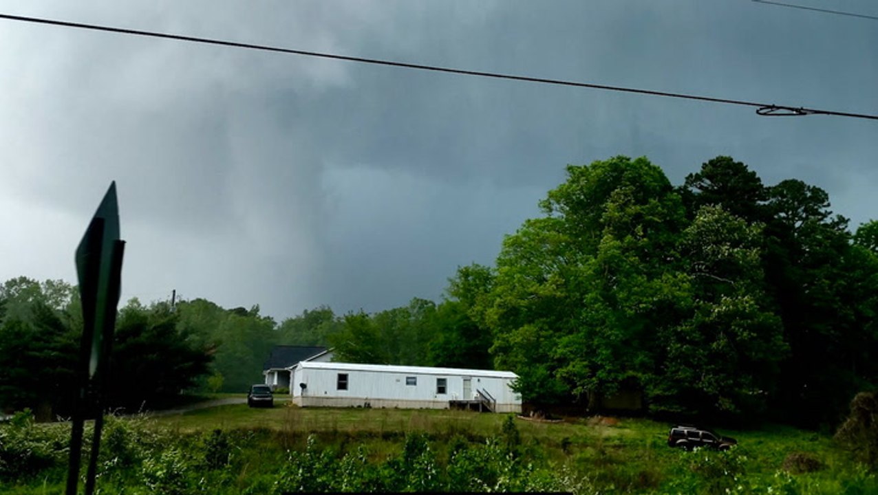 Tornado passes through upstate South Carolina