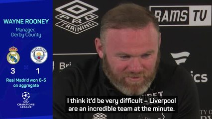 Download Video: 'Delighted' Rooney praises 'players' manager' Ancelotti after Madrid win