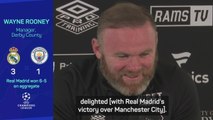 'Delighted' Rooney praises 'players' manager' Ancelotti after Madrid win