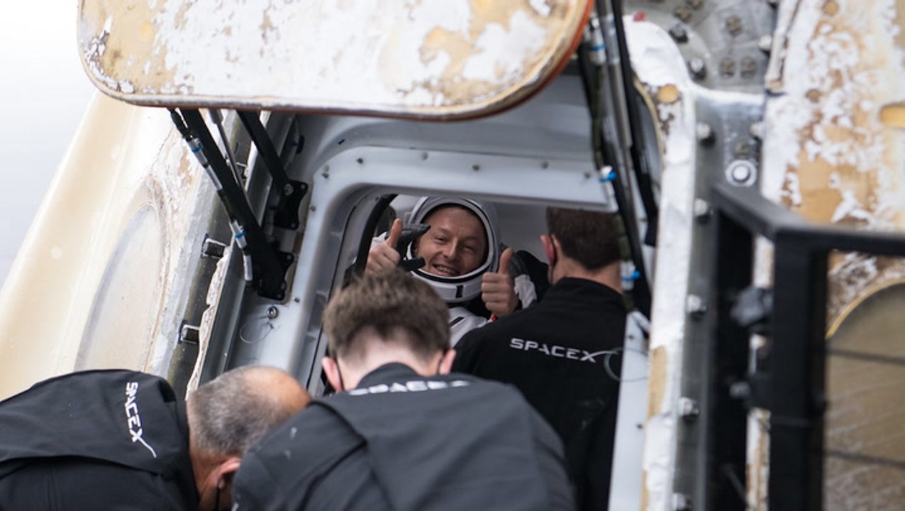 NASA's SpaceX Crew-3 astronauts splash back down on Earth