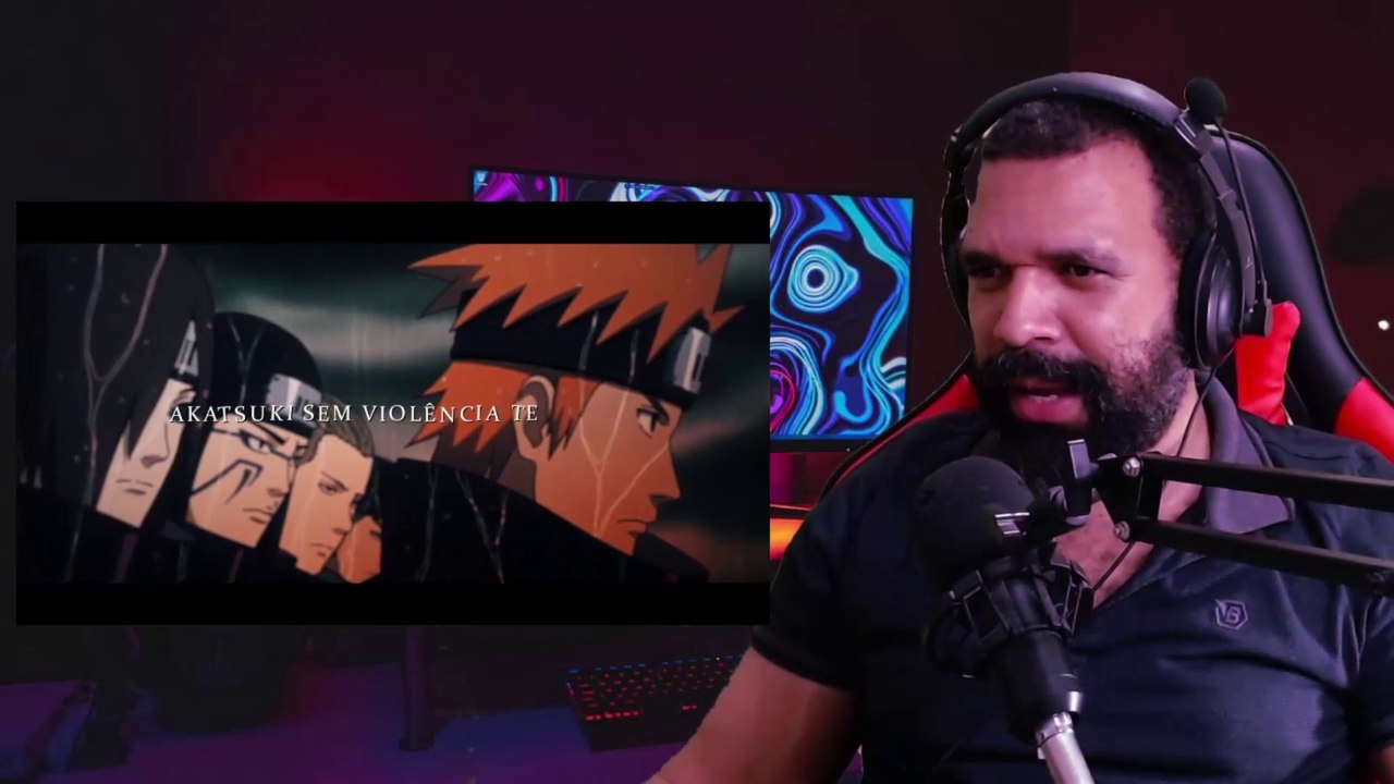 REAGINDO AO RAP  ♪ Nagato/Pain | Um Deus | AniRap (@Prod Hunter)