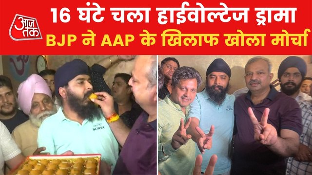Tajinder Bagga comes back, Celebrations at his residence