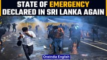 Gotabaya Rajapaksa declares state of emergency in Sri Lanka again amid protests | OneIndia News