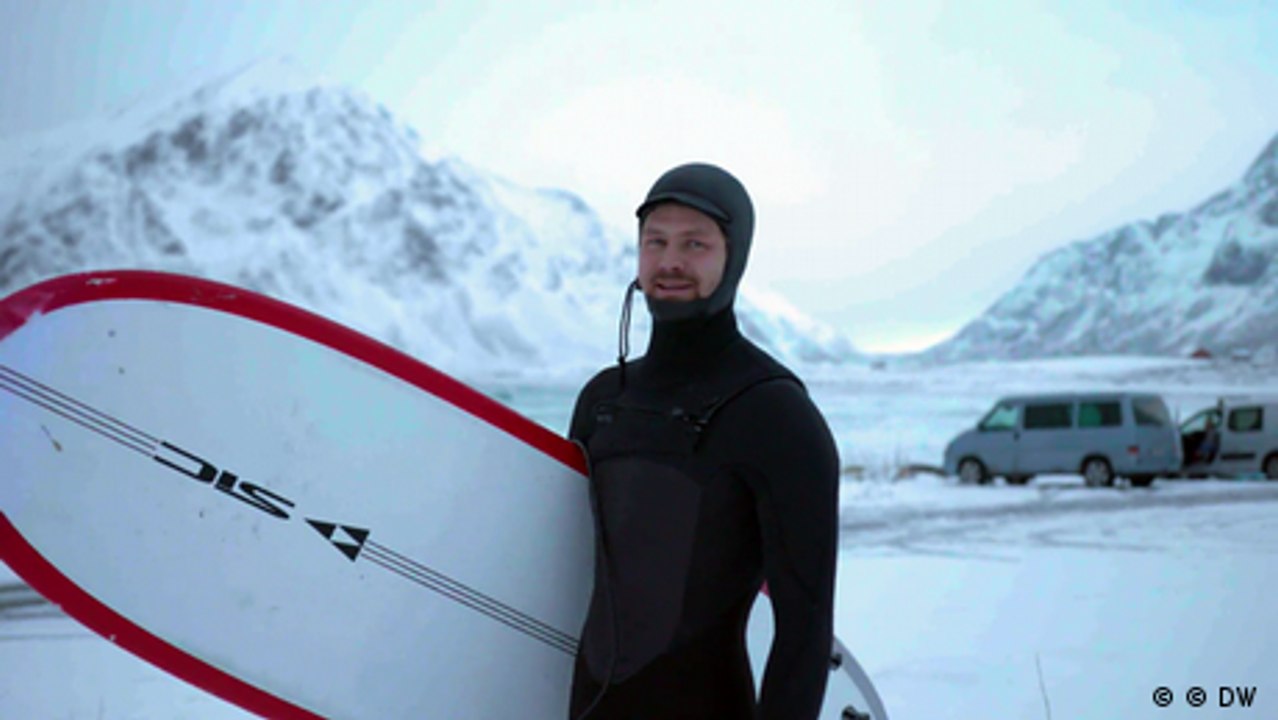 Eiskaltes Vergnügen: Arctic Surfing