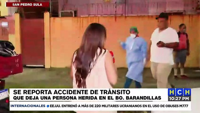 De milagro se salva motociclista, al estrellarse con vehículo en el Bo. Barandillas de SPS