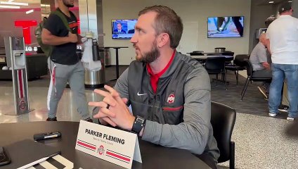 Ohio State Special Teams Coordinator Parker Fleming Wraps Up Spring Practice
