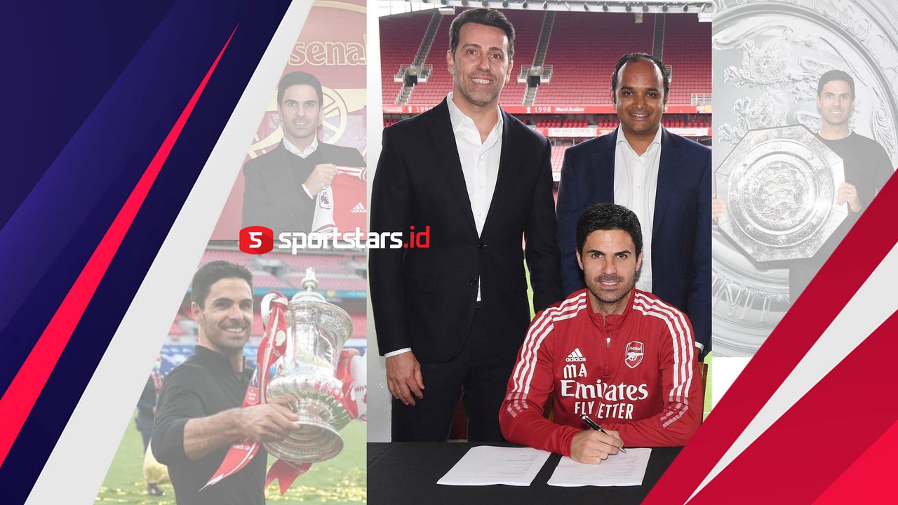 Resmi! Arsenal Perpanjang Kontrak Mikel Arteta Sampai 2025