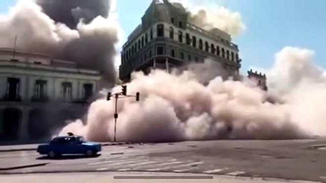 Cuba : De nombreuses personnes ont été tuées cette nuit après la forte explosion d'un hôtel de luxe à La Havane - Des victimes pourraient encore se trouver sous les décombres