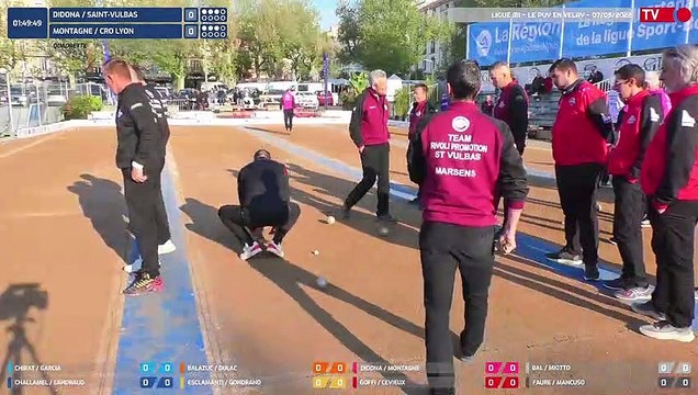 Ligue Sport Boules M1 / Plan serré / Le puy en velay / Samedi 7 Mai