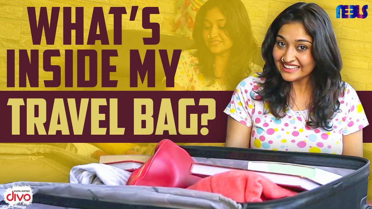My Travel Bag Tour What's Inside My Travel Bag ft. Neelima Neels