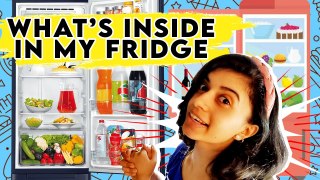 What's Inside My Fridge? ft.Harija  | Fridge Tour | Harija Vlog
