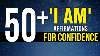 'I AM' Affirmations For Confidence | Boost Self-Worth & Self-Esteem | 21 Days Challenge | Manifest