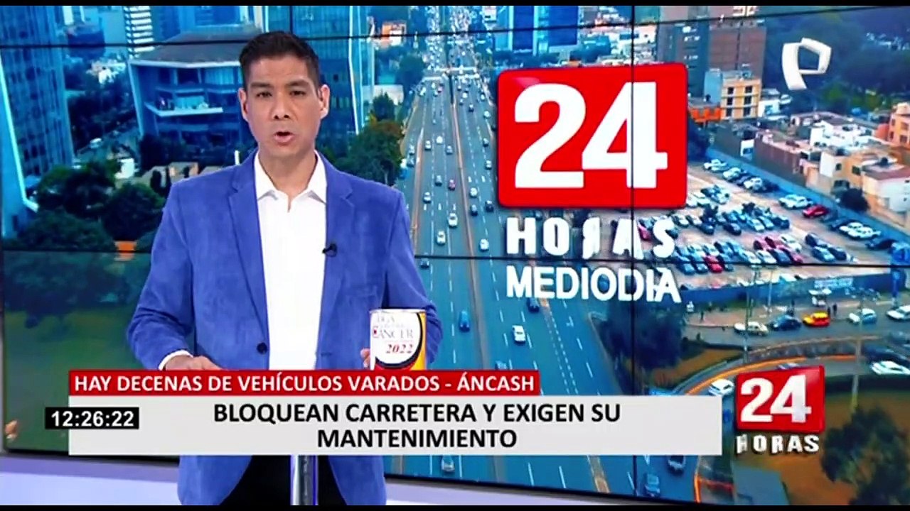 Áncash: agricultores bloquean nuevamente carretera por contaminación de sembríos