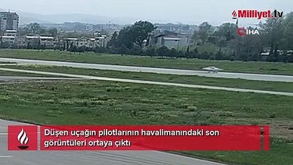 Ölüme böyle gittiler! Bursa'da hayatlarını kaybeden pilotların son görüntüleri ortaya çıktı
