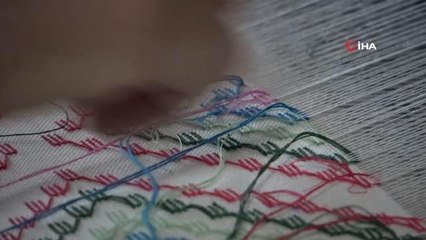 75 yaşındaki Yüksel nine, unutulmaya yüz tutmuş 'Yassıçal çuha dokuması'na ilgiyi yeniden yükseltti