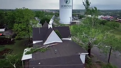 A series of powerful tornadoes hit the United States.