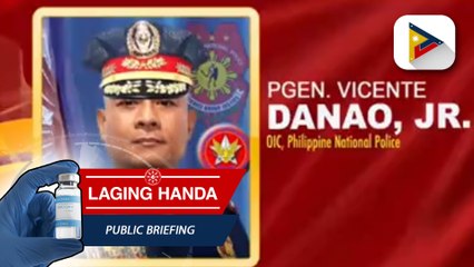 Mga inalatag na plano sa kanyang panunungkulan, ibinahagi ni PNP OIC PLt. Gen. Vicente Danao, Jr.
