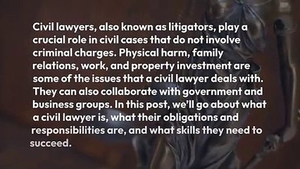 How Do Civil Lawyers Work? Explains | Khaled Al SHOULI