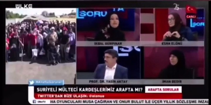 Sunucu İkbal Gürpınar: 15 Temmuz'u Suriyeliler sayesinde kazandık, kuraklık vardı onlar geldi yağmur üstüne yağmur yağdı