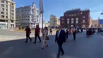 Los pendones de León suben al cielo en Ordoño