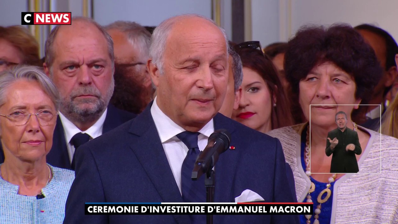 Laurent Fabius : «Le temps de votre premier mandat a été percuté par une accumulation de crises et de bouleversements»