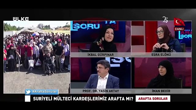 İkbal Gürpınar’ın Ülke TV’deki sözleri gündem oldu 15 Temmuz’u kesinlikle Suriyeliler...
