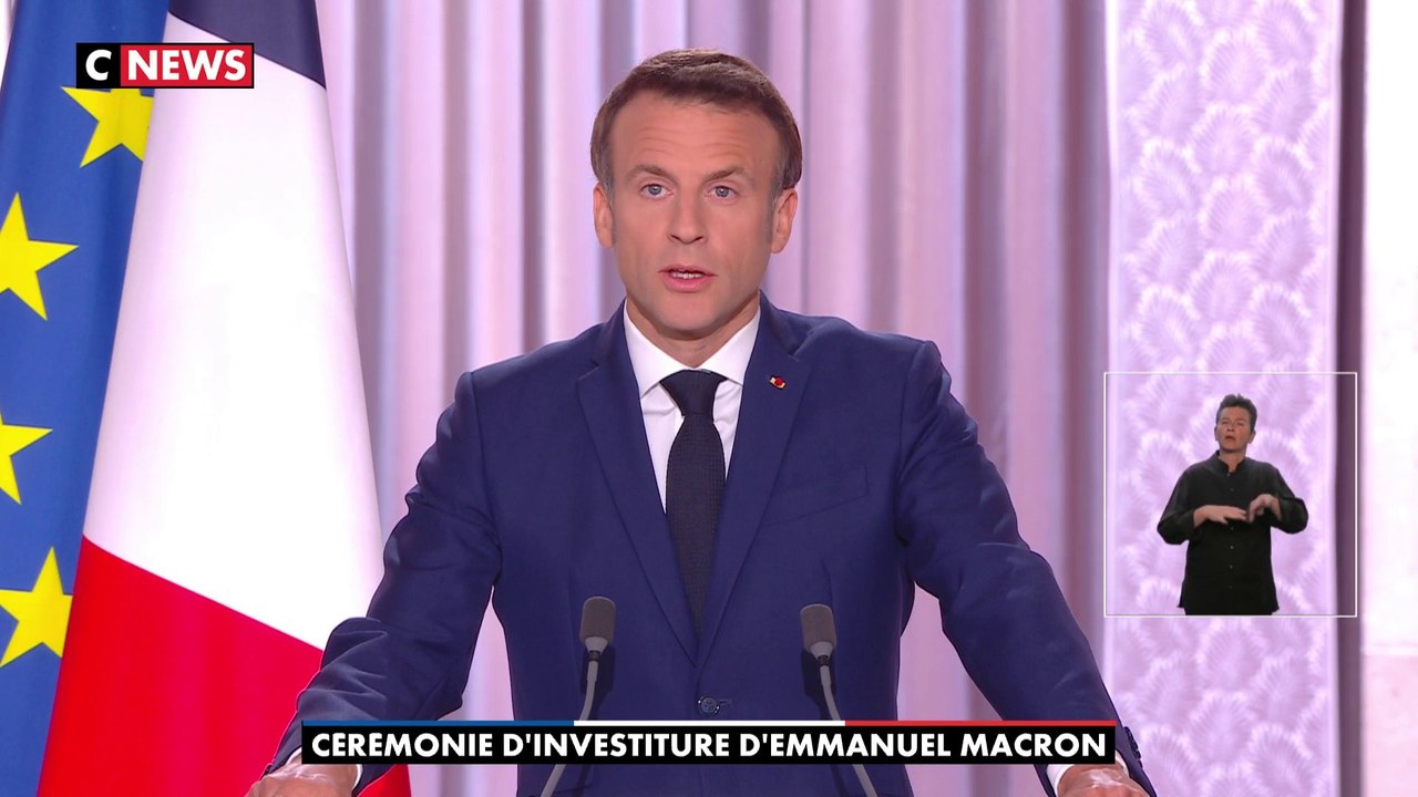 Emmanuel Macron : «Ce peuple nouveau, différent d’il y a cinq ans, a confié à un président nouveau, un mandat nouveau»
