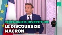 Le discours d'investiture d'Emmanuel Macron en intégralité