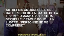 Une fois amoureuse des piles ou de la Statue de la Liberté, l'objectivité Amanda tombe amoureuse d'u