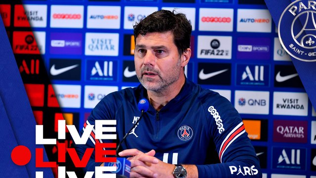 Replay : Conférence de presse de Mauricio Pochettino avant Paris Saint-Germain - ESTAC Troyes