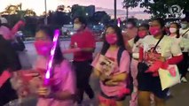 Hundreds of Ilonggo Robredo supporters walk for Leni