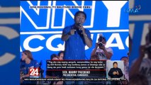 Anti-dummy law, aamyendahan ni Pacquiao kapag naging pangulo | 24 Oras Weekend